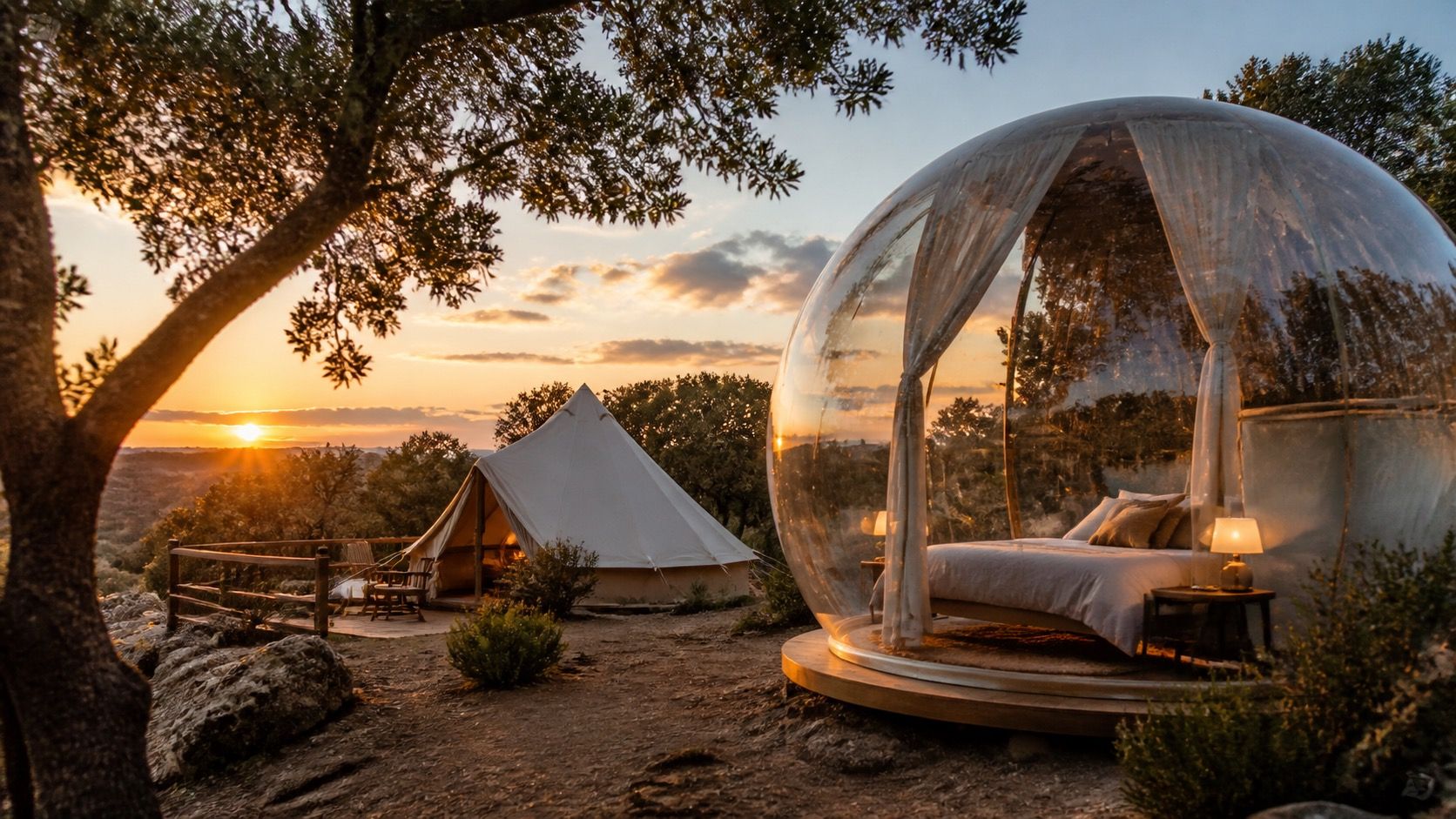 Glamping y camping cerca de Toledo